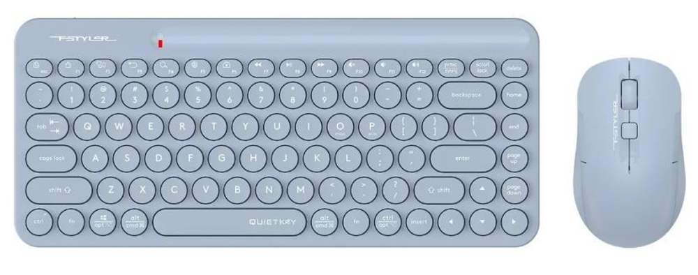 Клавиатура и мышь Wireless A4Tech Fstyler FG3200 Air2