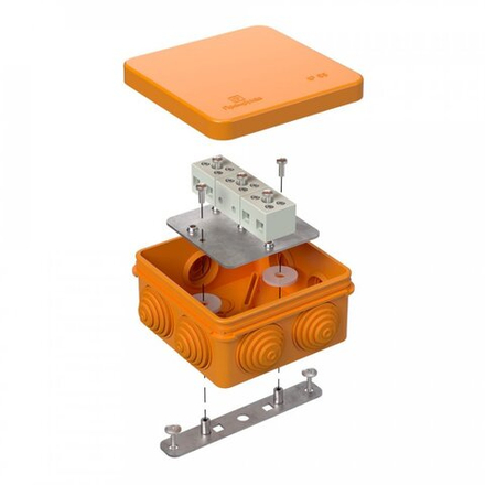 Коробка огнестойкая Е15-Е120 80х80х40 40-0210-FR2.5-6