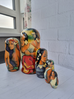 Матрёшка " Гоген" 5мест 18см