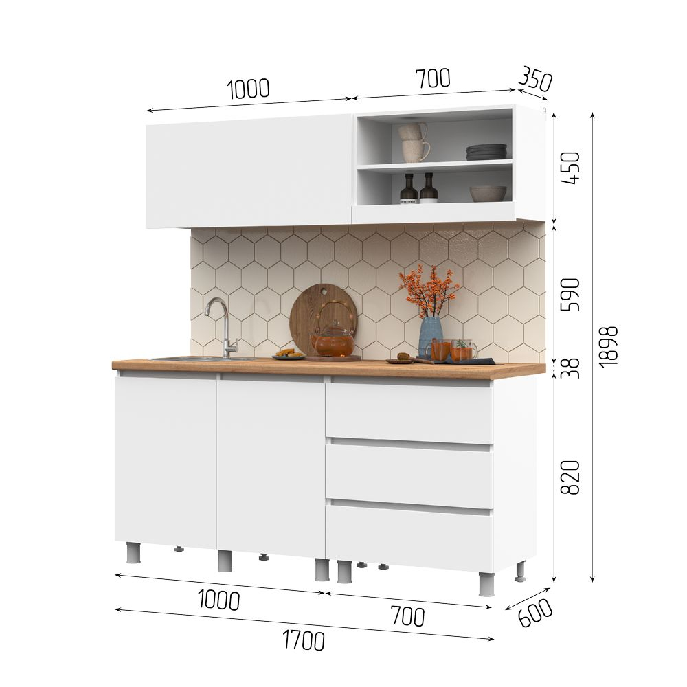 Кухня 1,7 Хелен