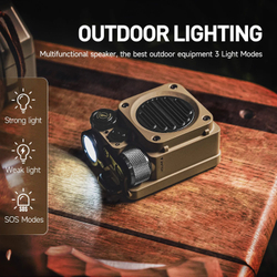 Беспроводная колонка Muzen Sticker красная