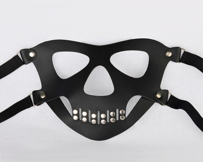 Маска "Череп" (Цвет: черный)