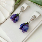 Серьги Крокусы