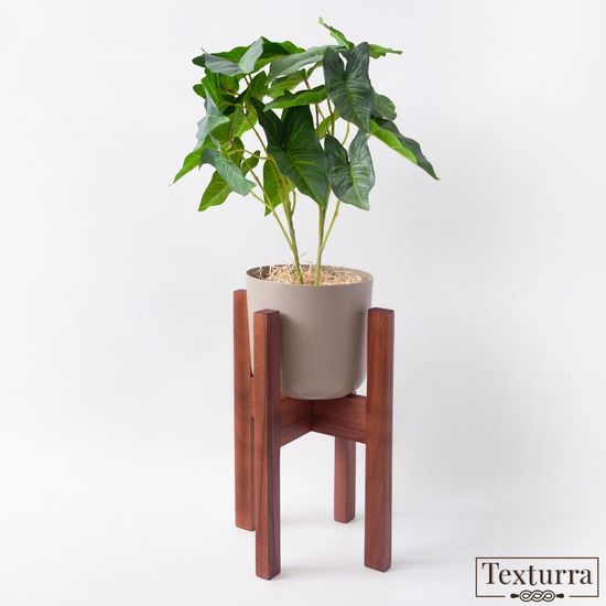 Подставка для цветов из дерева (средняя 35,5 х 24)