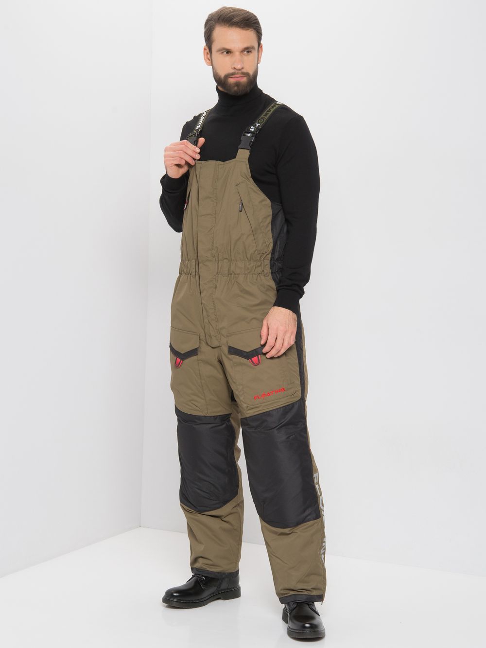 Костюм зимний Поплавок Siberia Floating ткань Breathable цвет Хаки/Черный Костюм зимний Поплавок Siberia Floating ткань Breathable цвет Хаки/Черный