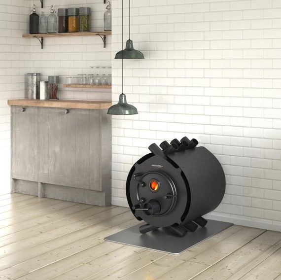 Печь воздухогрейная TMF Валериан 8 антрацит 33286