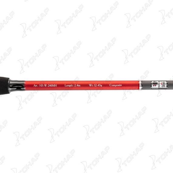 Удилище спиннинговое Worker 240MH, 2.4m, 2sec., 12-45g (HS-W-240MH) Helios
