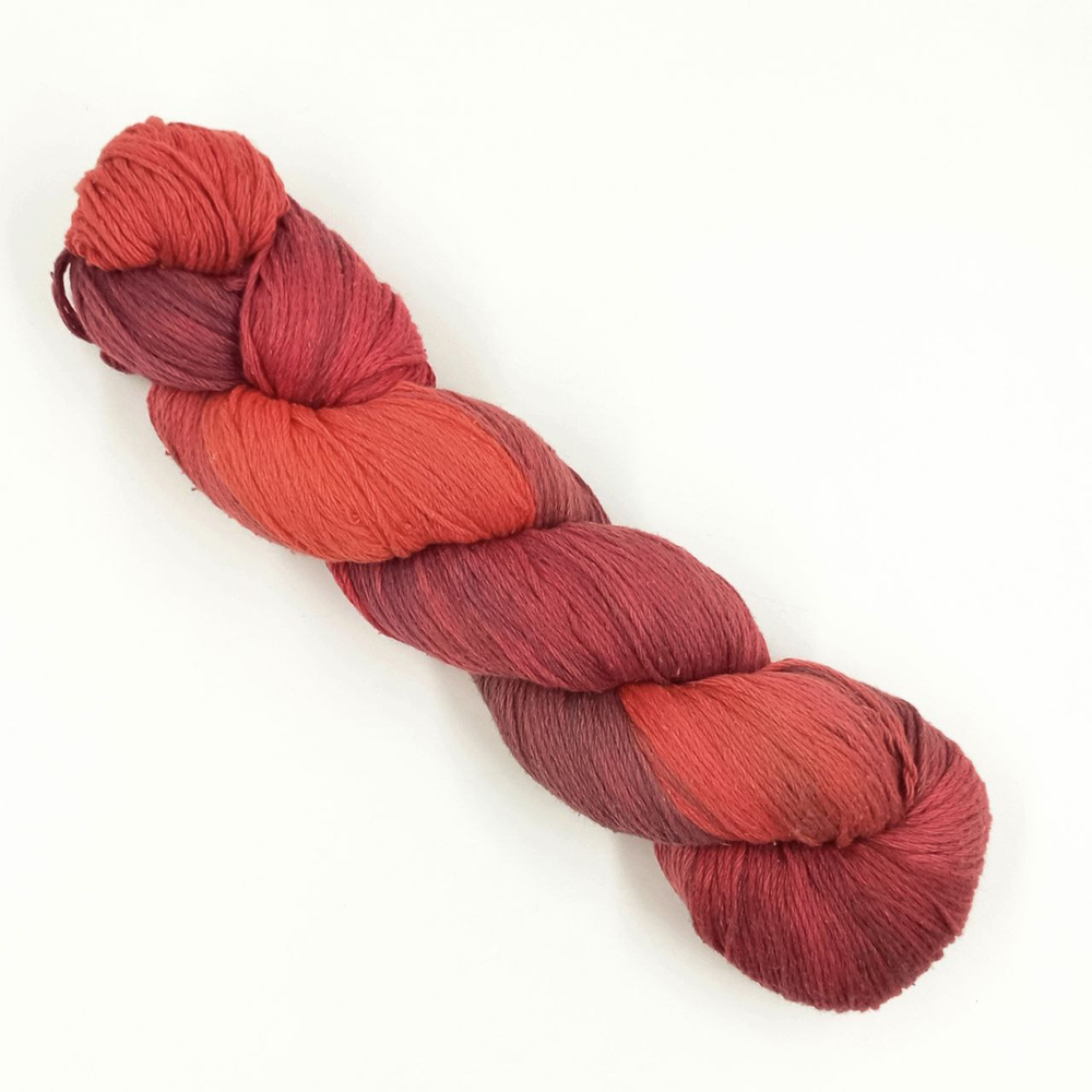 Nuori, Хлопок 70%, кашемир 30%, 300 м в 100 г. пламя