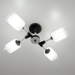 Citilux Эрик CL136145 Люстра потолочная Чёрная