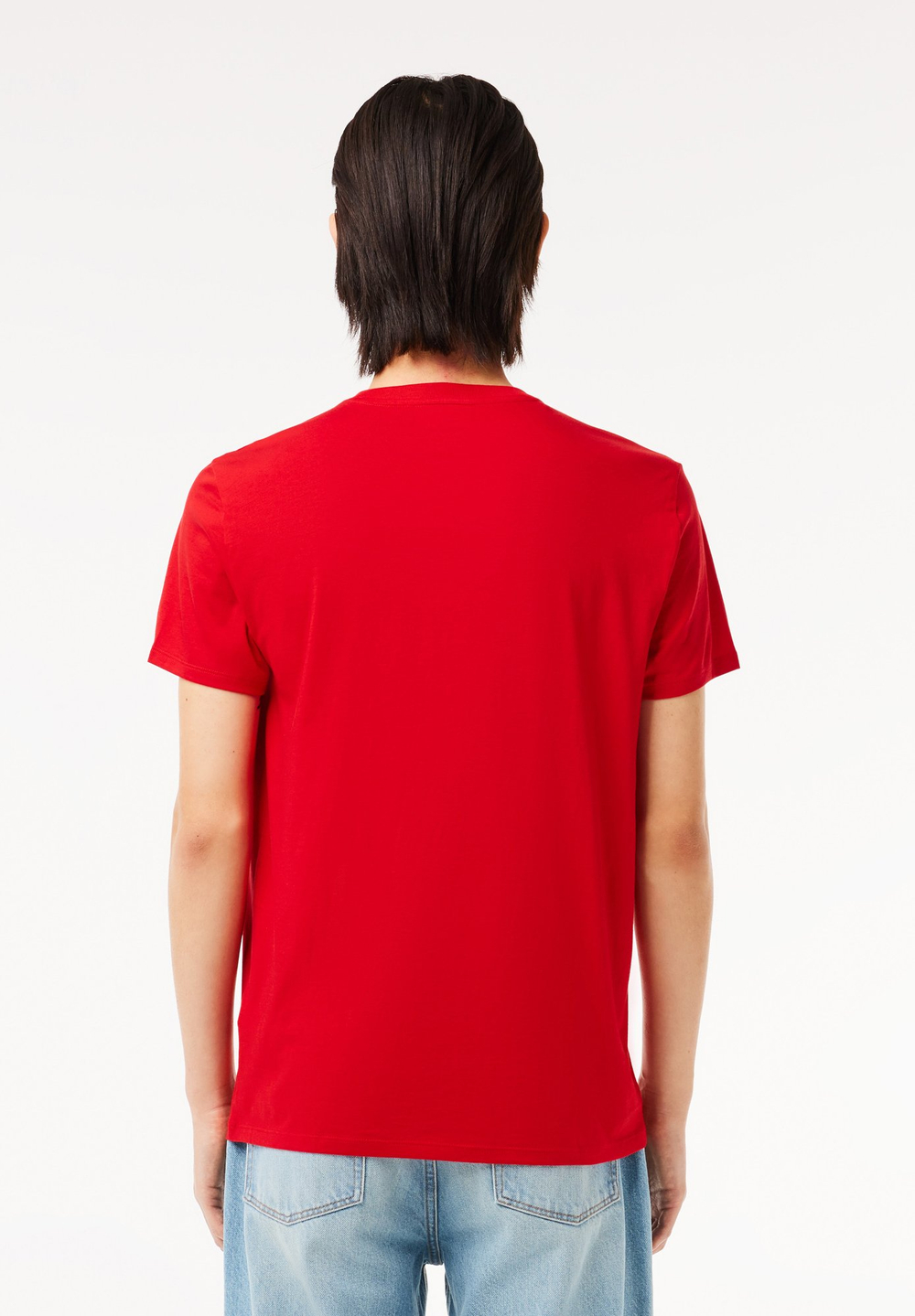 Lacoste Базовая футболка - Красный (LA222O01B-G12)