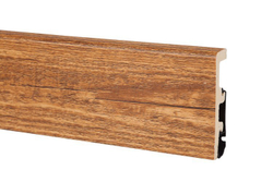 Плинтус дюрополимерный Arbiton Integra HDPS 10 Дуб кальвадос 80х20х2400 мм