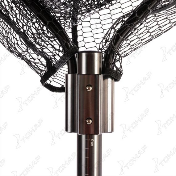 Подсачек тел.складной 80x60cm L=230 сетка прорезин. NISUS (N-FJE-Y80602302-R)