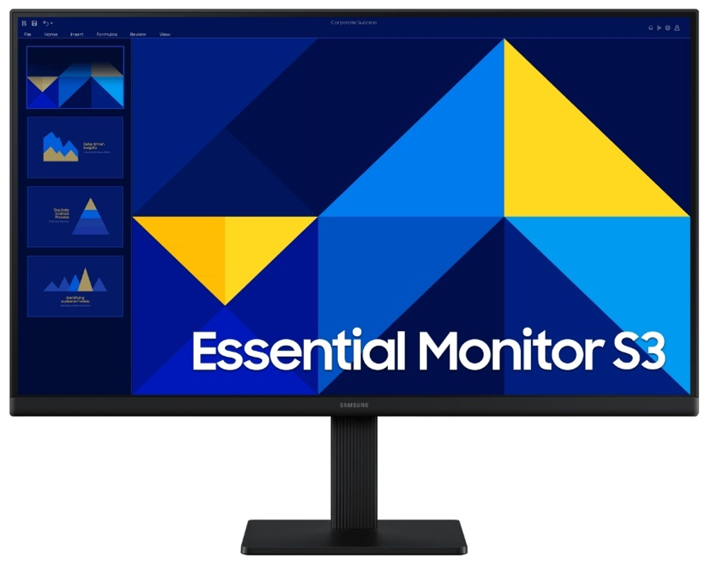Монитор 24" Samsung LS24D304GAIXCI черный