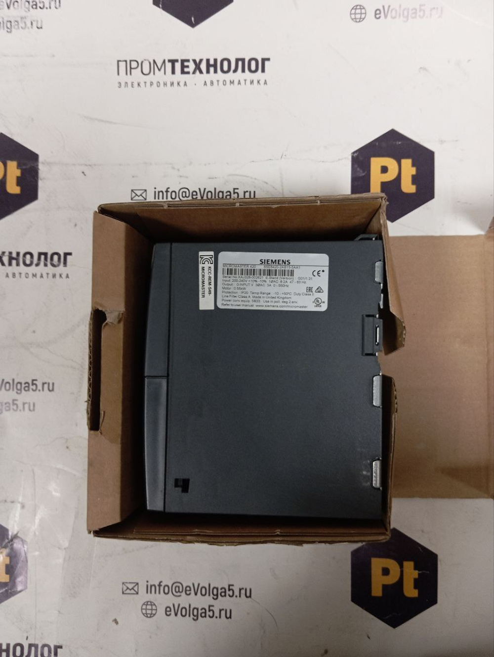 Siemens 6SE6420-2AB15-5AA1 новое