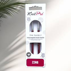 Спицы чулочные Zing 2,75мм/20см, KnitPro