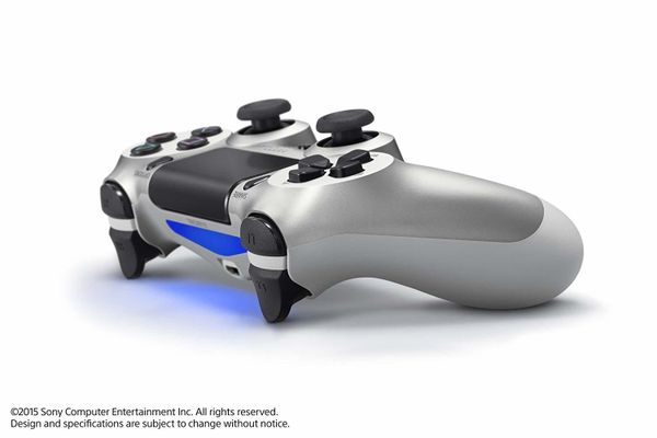 Геймпад Sony Dualshock 4 v2 (Серебристый) (PS4)