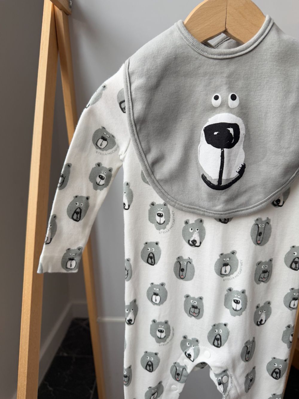 Хлопковый боди-слип Stella McCartney, 68