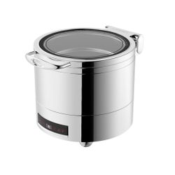 Мармит суповой 10 л электрический 220V 900W с откидной крышкой и окном с дисплеем " " SUNNEX