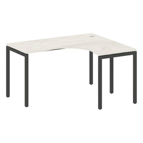 Метал Систем Куатро Стол криволинейный правый на П-образном м/к 40БП.СА-3 (R)