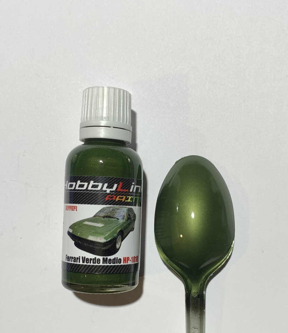 Краска лаковая HobbyLink Ferrari Verde Medio HP-1018