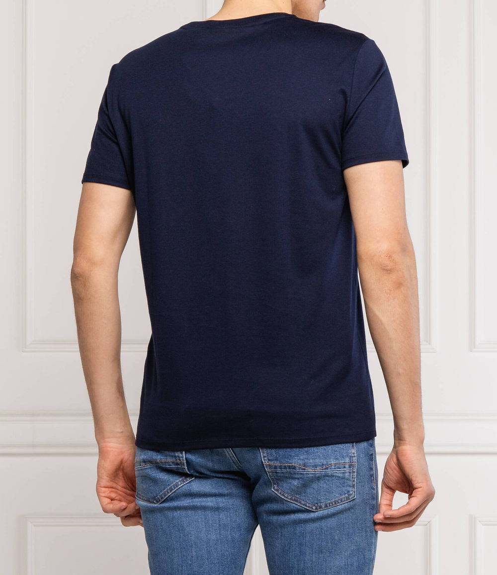 футболка Lacoste - темно-синий(TH6710)