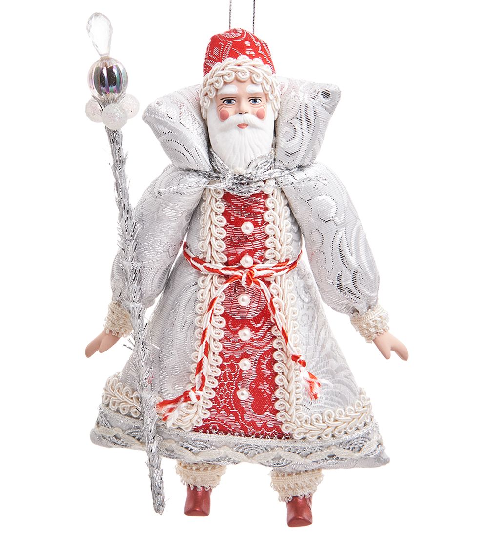 РусКукла RK-780 Кукла подвесная «Дед Мороз»