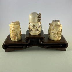 Набор статуэток нэцкэ Три звездных старца