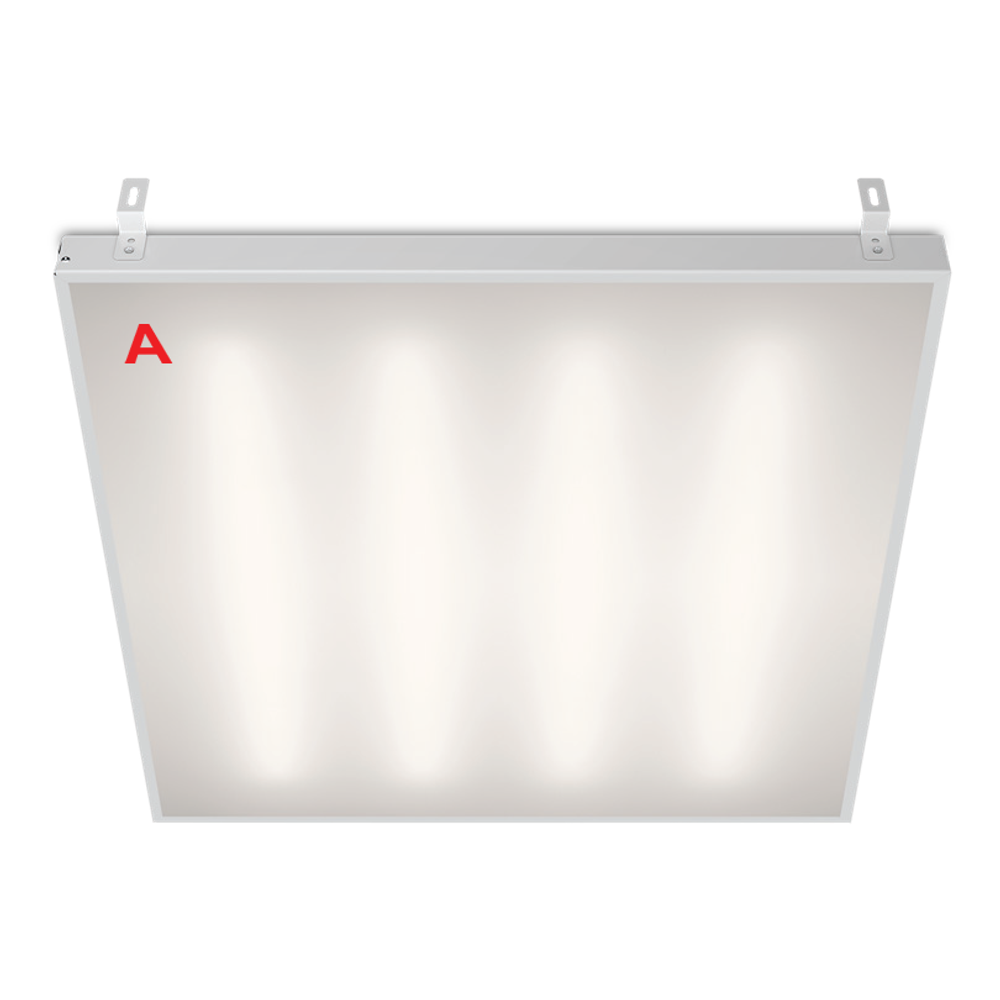 Светильник ГРИЛЬЯТО ДВО02-051 с БАП EM3 36Вт 4000К IP40 Матовый 4100лм 588х588х40мм WOLTA PRO