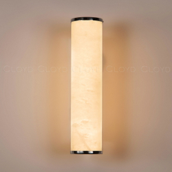 Бра Cloyd LERMONT-A W1 / выс. 30 см - алебастр - хром (арт.20207)