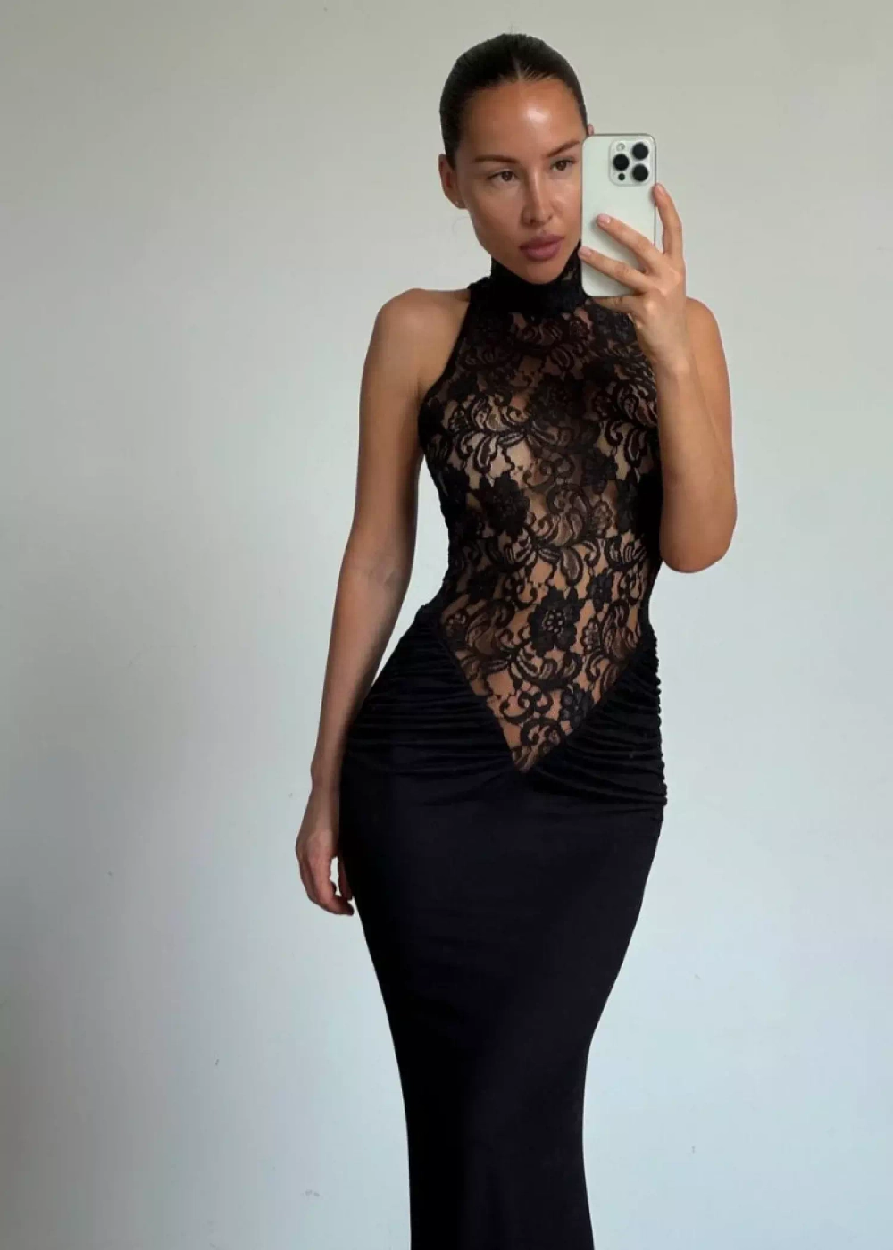 Платье "Огнеопасно", Черное