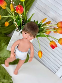 Кукла D Nenes виниловая 34см Marco без одежды (022303W)