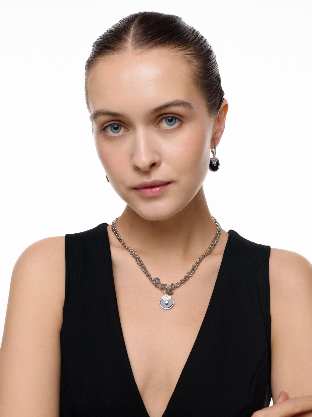 Цепь "Shiny Discs Black"