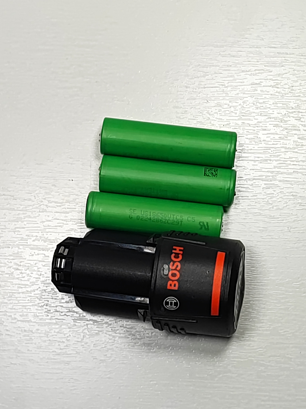 Ремонт аккумулятора BOSCH 10.8V 1.5Ah Li-Ion