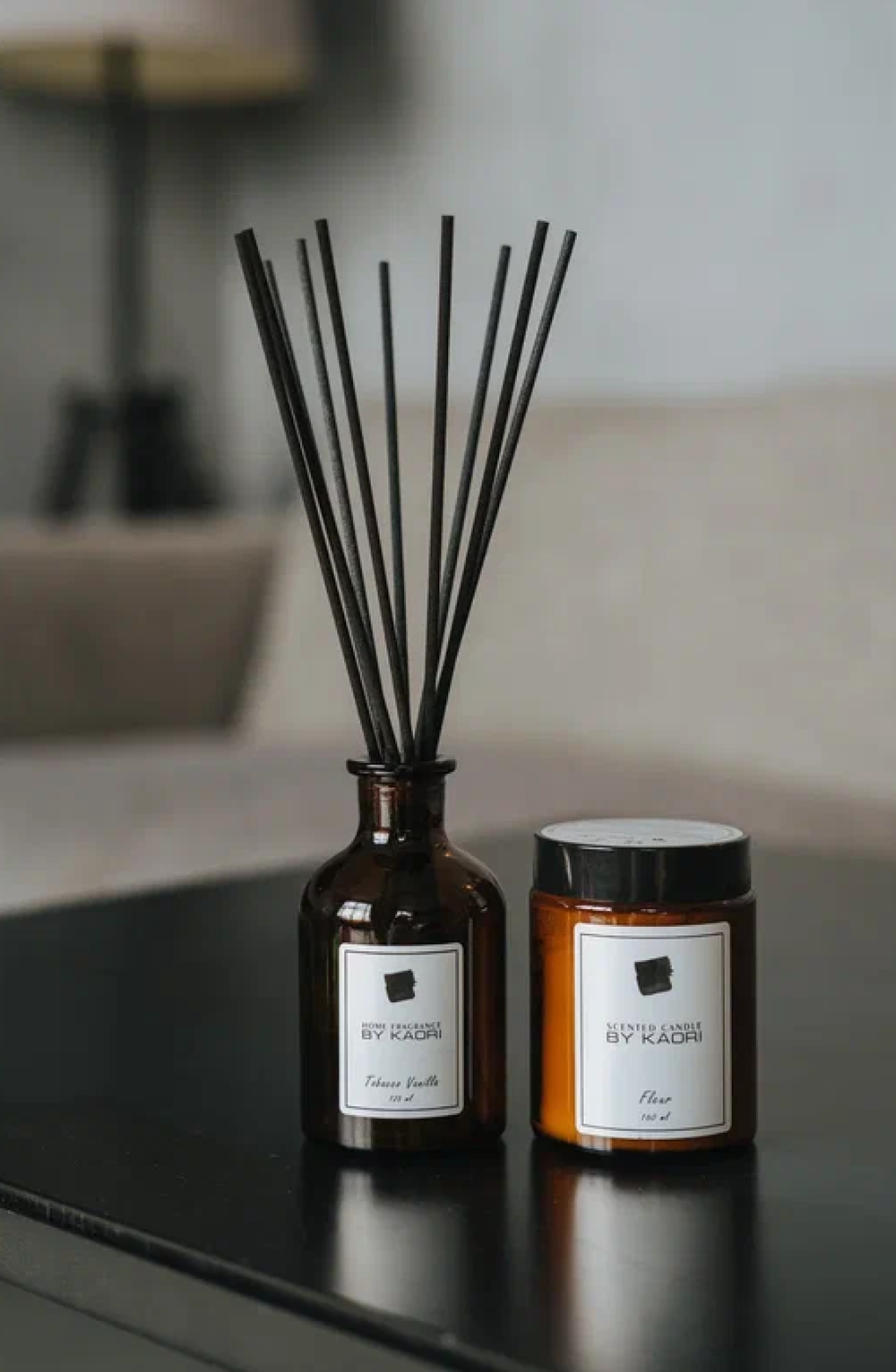 Подарочный набор Must Have Диффузор и свеча, DARK VANILLA