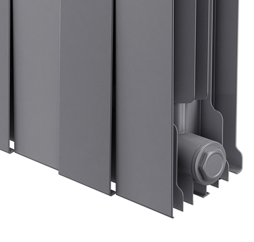 Радиатор Royal Thermo PianoForte 300 Silver Satin - 8 секций
