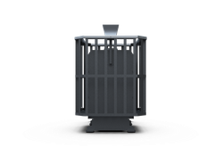 Банная печь Душа- 15 Сетка Высечка Закрытая Каменка 8мм