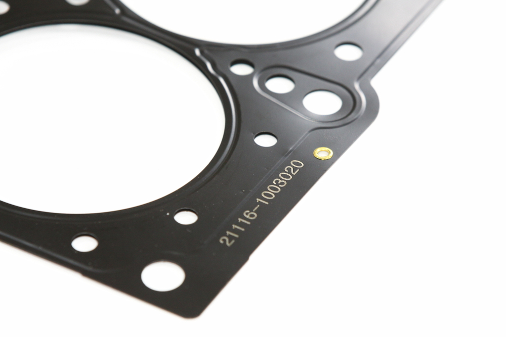 Прокладка ГБЦ ВАЗ-21116, 2190-2191 Гранта дв. 1.6 d=82 металл (ЕзАТИ)