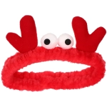 Повязка на голову «New collection Vostok - Крабики», цвет розовый, чёрный, бежевый и красный, 20*6см ( упаковка белый ZIP пакет )