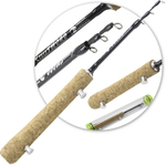 Удочка для зимней рыбалки AQUA телескопическая 0,65 в пластиковом тубусе (удочка зимняя)