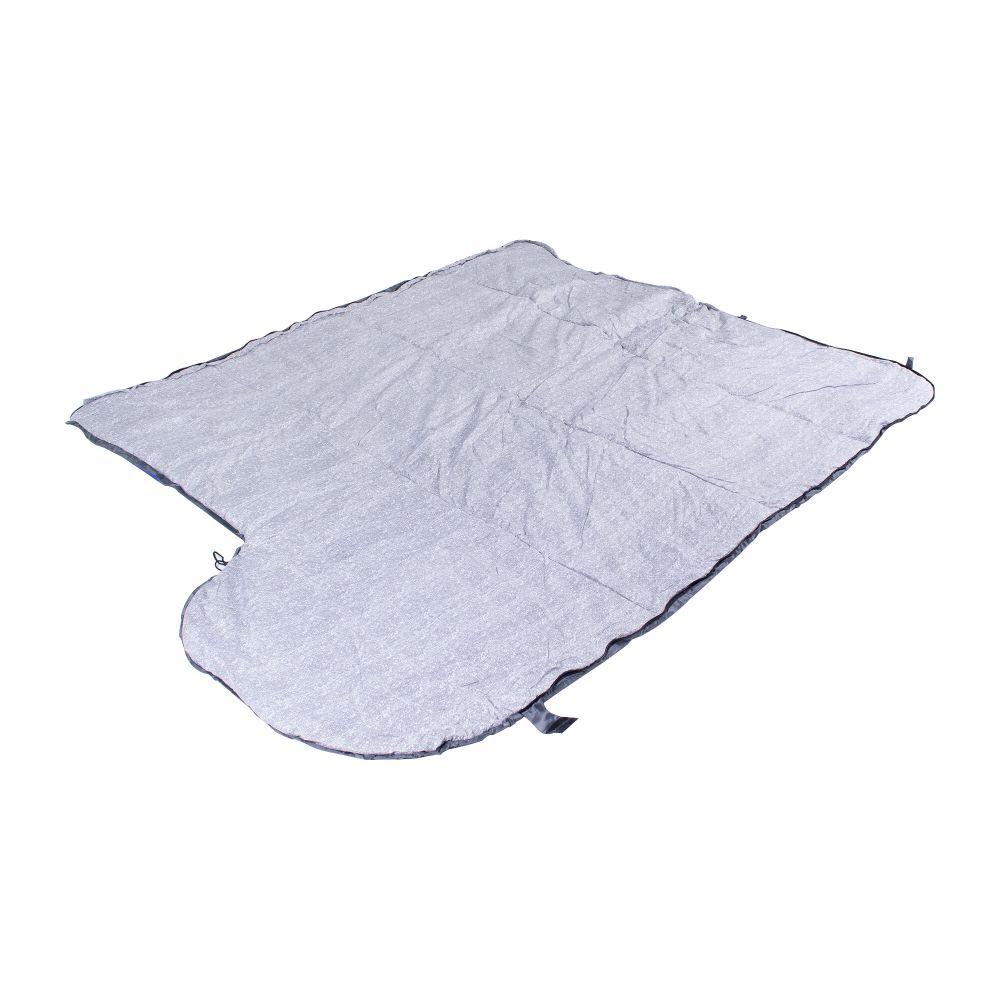 Спальный мешок с подго&quot;СЛЕДОПЫТ-Traveller XL&quot;190+35х85см,±5%,до 0С,утеп.термо 300г/м2,цв серый/4/