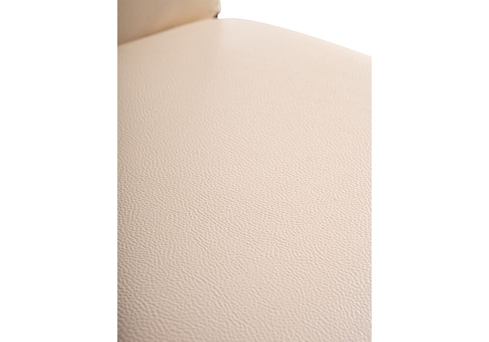 Стул на металлокаркасе Mirilis ваниль / темный мусс