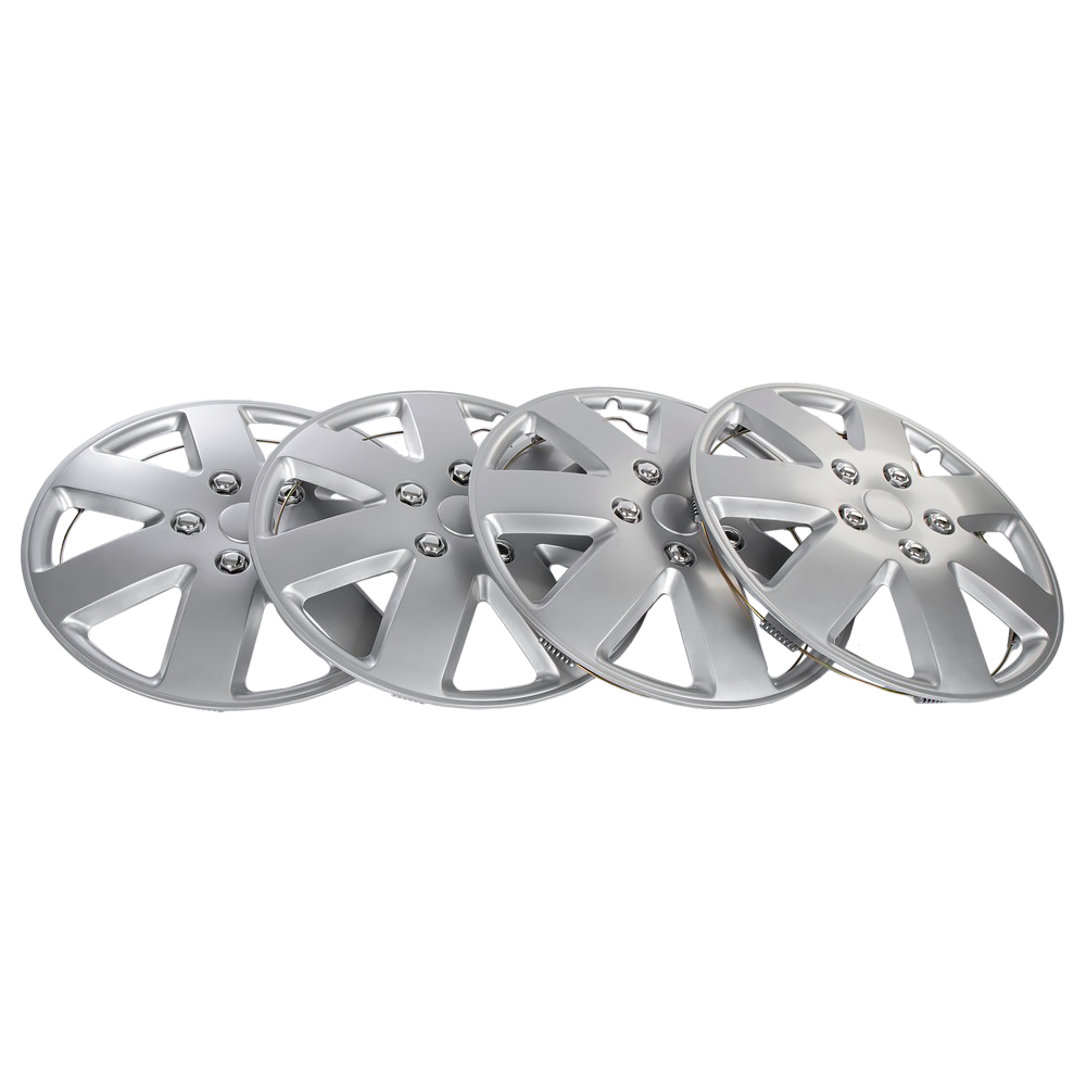 Колпаки R15 Rigel 4шт (серебристые) ABS-пластик ARNEZI A0702060