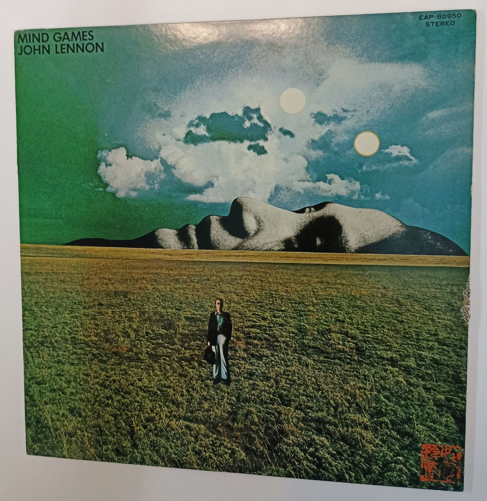 Винтажная виниловая пластинка LP John Lennon Mind Games (Japan 1973) (No Obi)