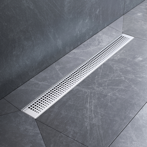 Трап для душа линейный, универсальный затвор Cut Gradient, 70 см AM.PM MasterFlow W01SC-P11-070-01SB