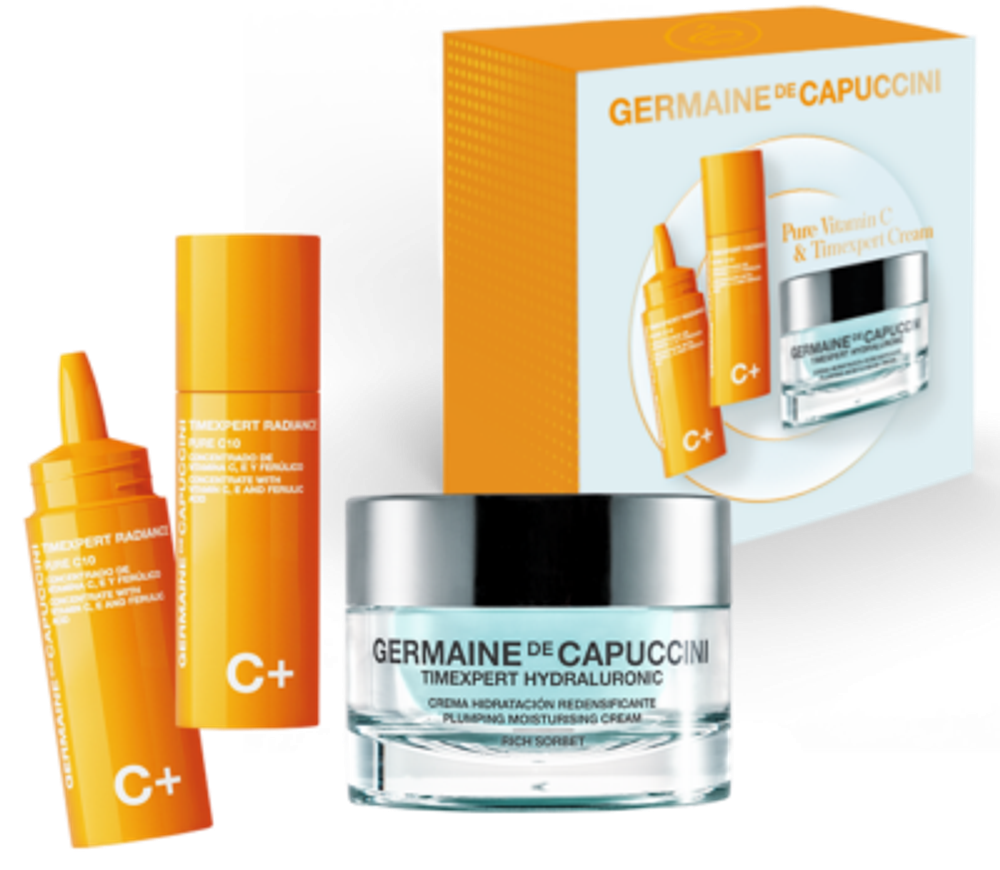 GERMAINE DE CAPUCCINI TimExpert Radiance C+ PureC10 and TimExpert Hydraluronic Rich Cream Set