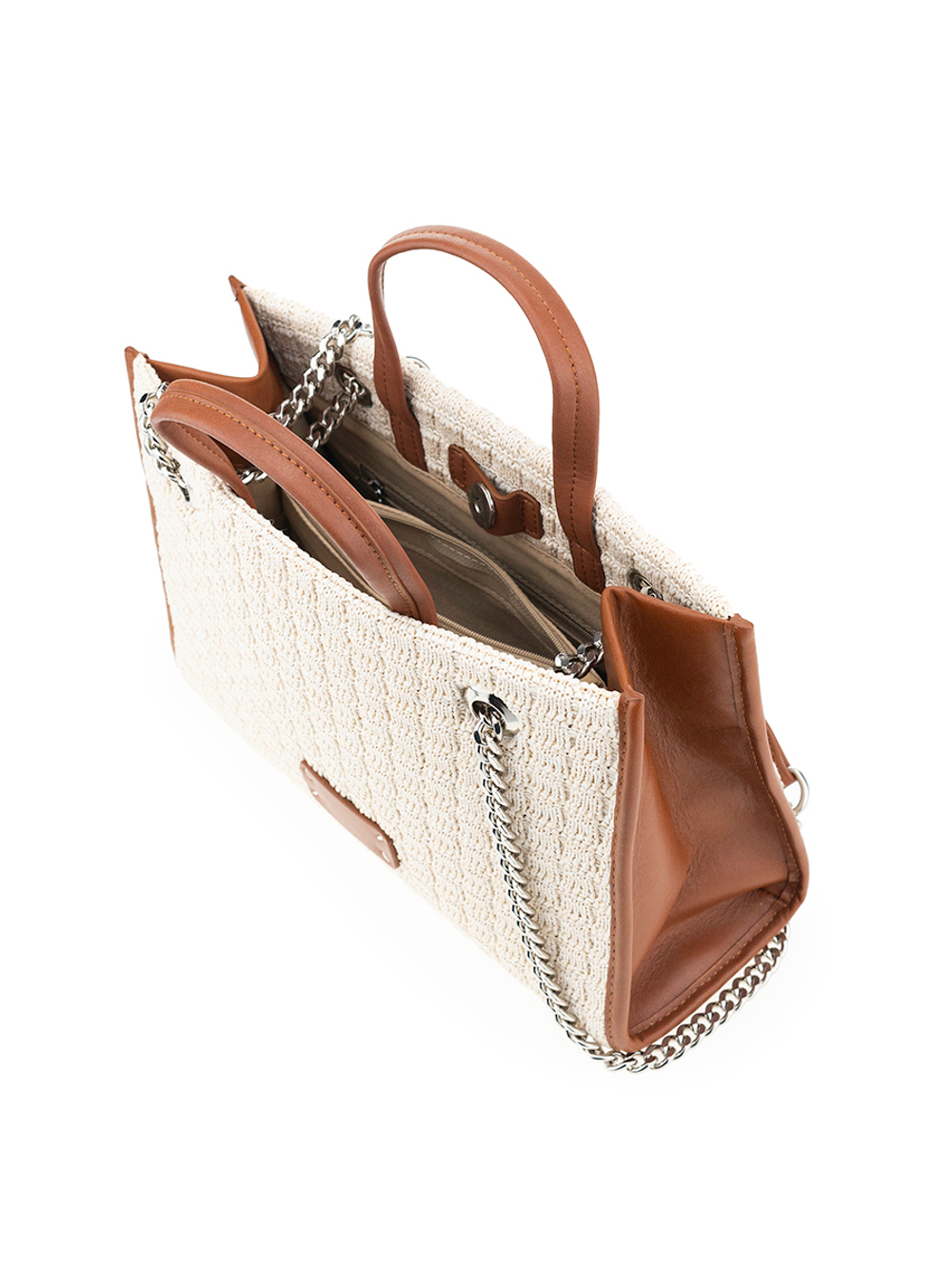 25082/23 Сумка жен., иск. кожа + нат. кожа