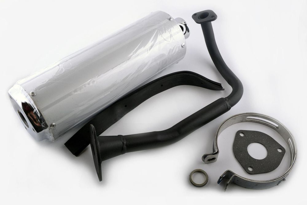 Глушитель на скутер 139QMB (L320mm)