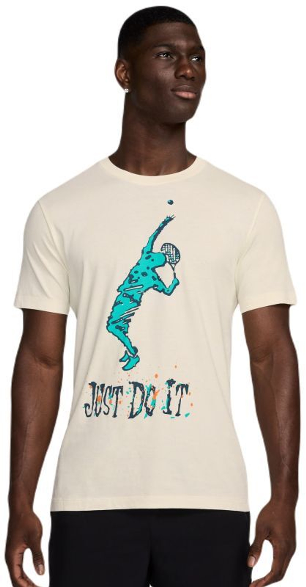 Мужская теннисная футболка Nike Court Tennis Serve - желтый