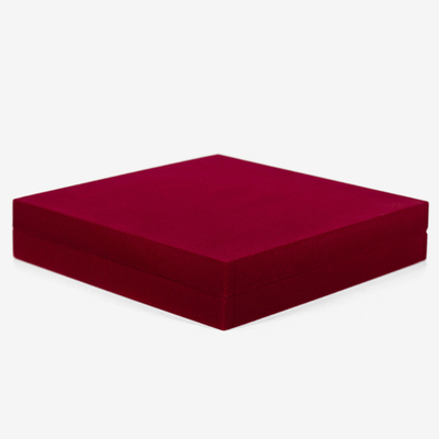 Футляр флокированный, квадратный, 160х160х34 мм