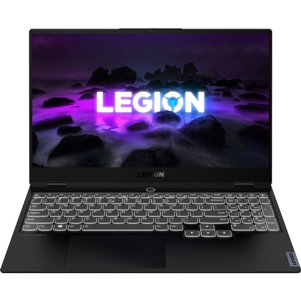 Ноутбук Lenovo Legion Slim 7 Gen 6, 15.6&amp;quot; (1920x1080) IPS 165Гц/AMD Ryzen 7 5800H/32ГБ DDR4/512ГБ SSD/GeForce RTX 3050 Ti 4ГБ/Без ОС, черный [82K80058RK]